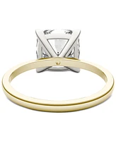 Charles & Colvard Classic Basket Solitaire Engagement Ring (2-3/4 ct. t.w.) Two-Tone 14k Gold