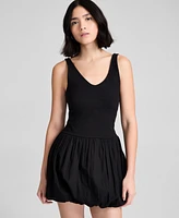 And Now This Women's Bubble-Hem Mini Dress, Exclusively at Macy's