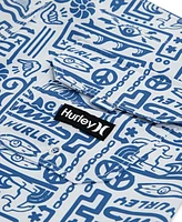 Hurley Big Boys Squiggle Printed Boardshorts