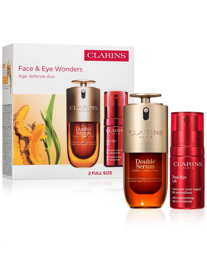 Clarins 2-Pc. Limited-Edition Double Serum & Total Eye Lift Skincare Set