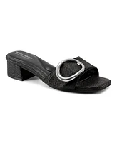 Easy Spirit Women's Roxana Eflex Square Toe Dress Sandals