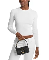 Michael Kors Colby Mini Leather Pouchette