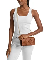 Michael Kors Jet Set Small Flap Chain Leather Crossbody