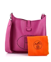 Pre-Owned Hermes Gm Evelyne Bag Gen Ii Epsom
