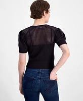 7 For All Mankind Women's Sweetheart-Neck Sweater