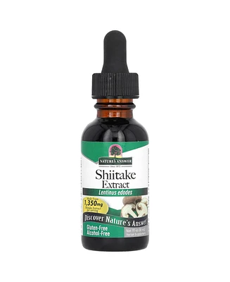 Nature's Answer Shiitake Extract Alcohol-Free 1 350 mg
