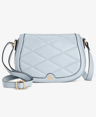 Giani Bernini Small Quilted Saddle Crossbody, Exclusively at Macy's