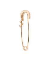 Bling Jewelry Safety Pin Symbol Of Support Cubic Zirconia Accent Sterling Silver 1.2 Inch