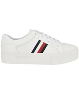 Tommy Hilfiger Women's Belvie Lace Up Fashion Sneakers