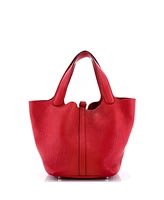 Pre-Owned HERMES Mm Picotin Lock Bag Clemence