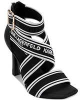 Karl Lagerfeld Paris Women's Careliz Strappy Sandals