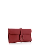 Pre-Owned HERMES 29 Jige Elan Clutch Swift