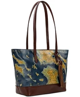 Patricia Nash Verzi Large Leather Tote