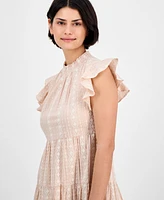 julia jordan Women's Cotton Embroidered Shift Dress