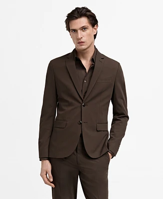 Mango Men's Super Slim-Fit Suit Blazer