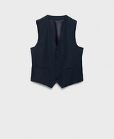 Mango Men's Eu Slim-Fit Suit Vest