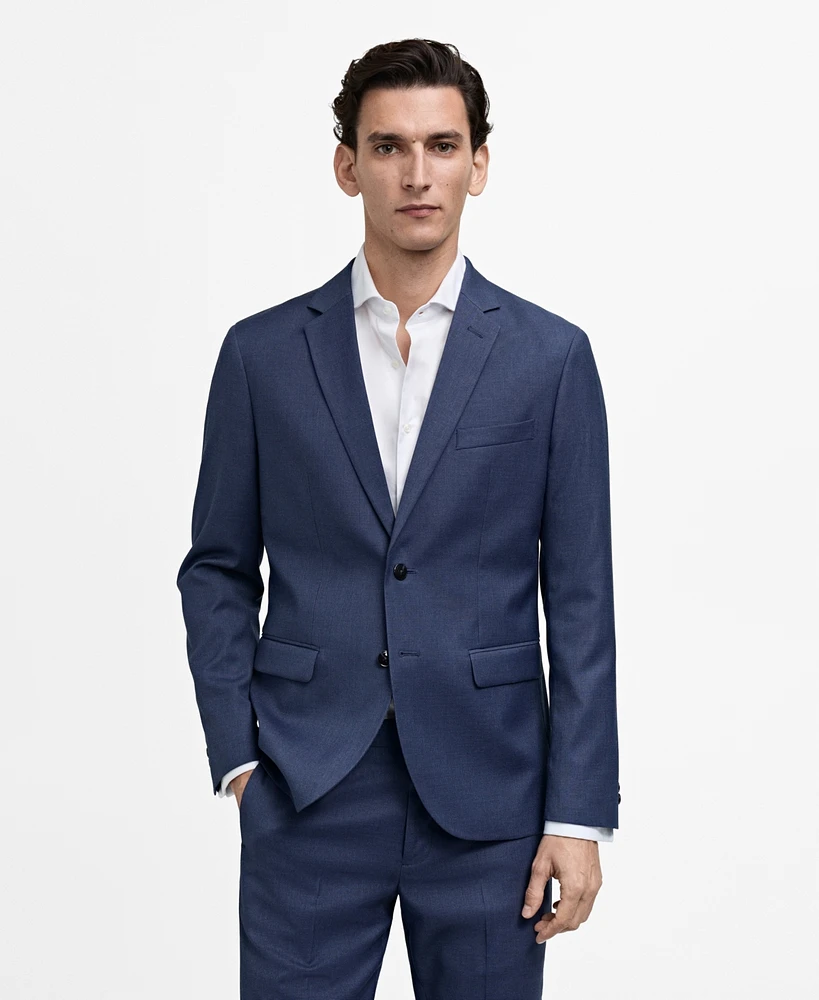 Mango Men's Eu Super Slim-Fit Suit Blazer