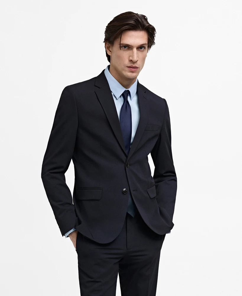 Mango Men's Eu Super Slim-Fit Suit Blazer