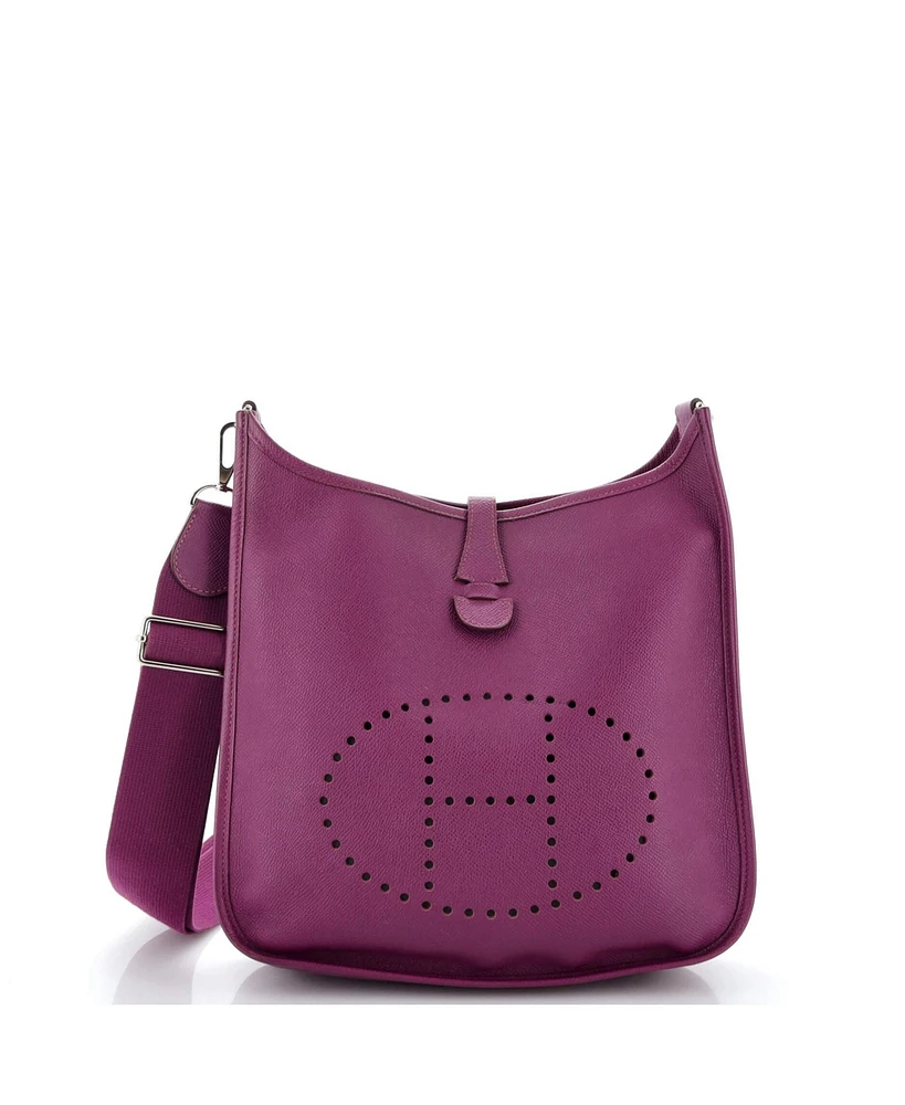 Pre-Owned HERMES Pm Evelyne Bag Gen Iii Epsom