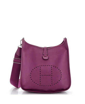 Pre-Owned HERMES Pm Evelyne Bag Gen Iii Epsom