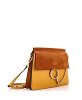 Pre-Owned Chloe Medium Faye Shoulder Bag Leather