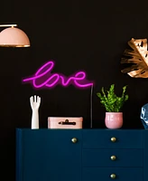 Led Lighted 'Love' Neon Style Valentine's Day Wall Sign, 18"