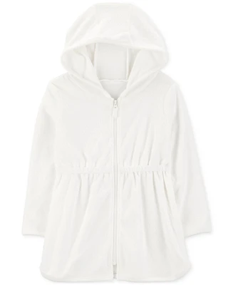 Carter's Baby Girls Hooded Terry Swimsuit Cover-Up