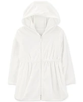 Carter's Baby Girls Hooded Terry Swimsuit Cover-Up