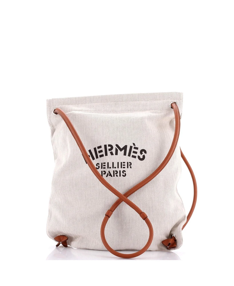 Pre-Owned HERMES Maline Bag Toile