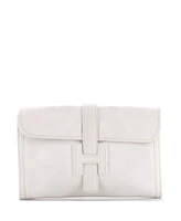 Pre-Owned Hermes Pm Jige Clutch Epsom