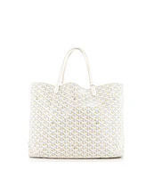 Pre-Owned Goyard Gm Saint Louis Tote Claire Voie Coated Canvas