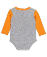 Outerstuff Baby Boys and Girls Tennessee Volunteers Double Up Long Sleeve Bodysuit Pant Set