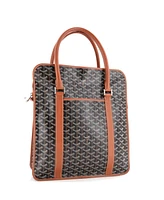 Pre-Owned Goyard Bourgogne Bag Coated Canvas