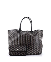 Pre-Owned Goyard Pm Saint Louis Tote Coated Canvas