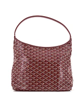 Pre-Owned Goyard Boheme Hobo Printed Coated Canvas