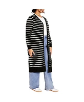 Plus Josie Stripe Cardigan