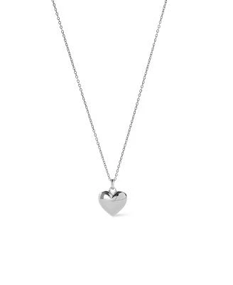 Ana Luisa Heart Necklace Lev Small Silver