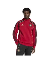 Adidas Men's Red Atlanta United Fc 2025 Travel Pullover Hoodie