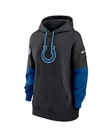 Nike Women's Black Indianapolis Colts 2024 Sideline Essential Fleece Pullover Hoodie