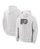 Fanatics Men's Cream Philadelphia Flyers Made Canada Pullover Hoodie