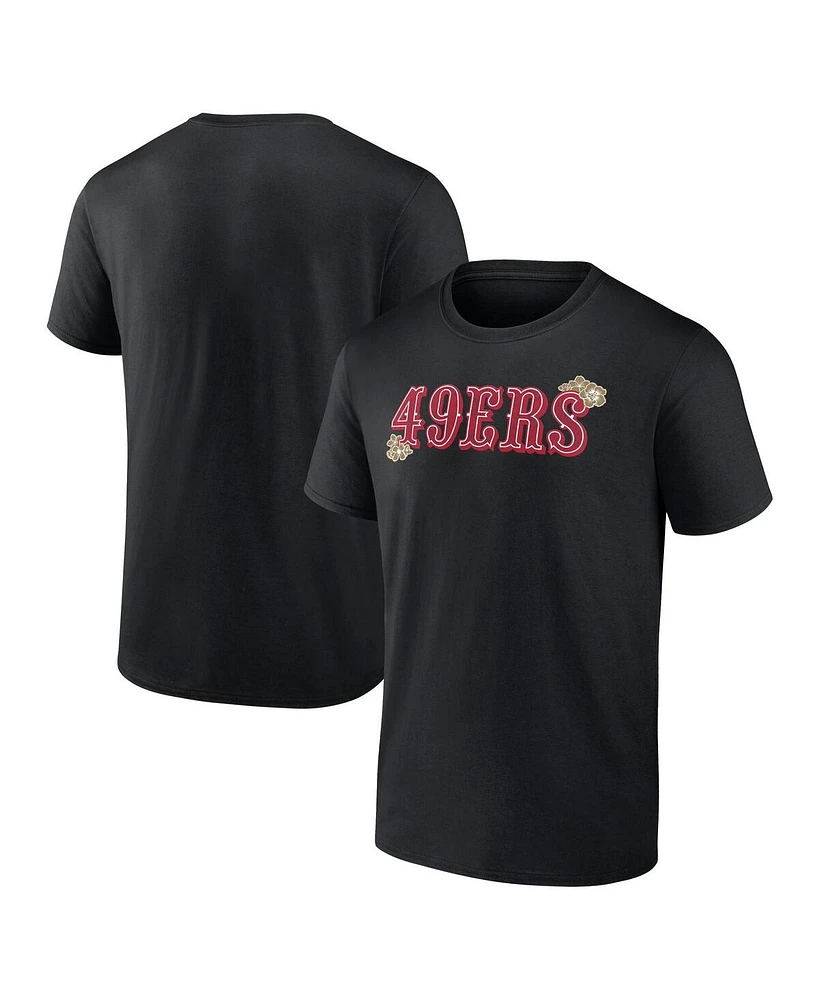 Fanatics Men's Black San Francisco 49ers Aapi Apex Collection T-Shirt