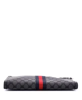 Pre-Owned Balenciaga x Gucci The Hacker Project Web Wristlet Clutch Bb Canvas