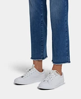 Nydj Women's Marilyn Straight Ankle Frayed Hem Jeans