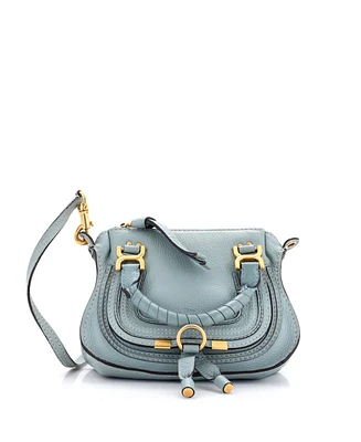 Pre-Owned Chloe Baby Marcie Satchel Leather