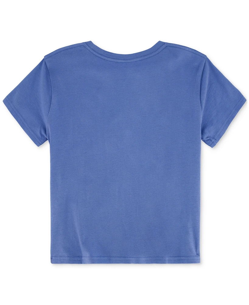 Roxy Big Girls Sunny Salty Sandy Graphic Cotton T-Shirt