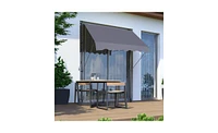 No-Screw Outdoor Sun Shade with Uv Blocking Fabric for Outdoor Spaces