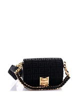 Pre-Owned Givenchy Small 4G Woven Chain Top Handle Bag 4G Canvas