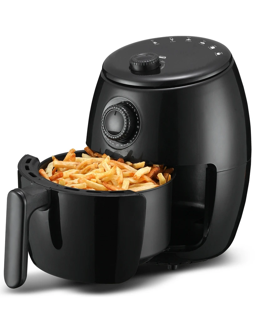 Elite Cuisine 2 Quart Compact Digital Hot Air Fryer