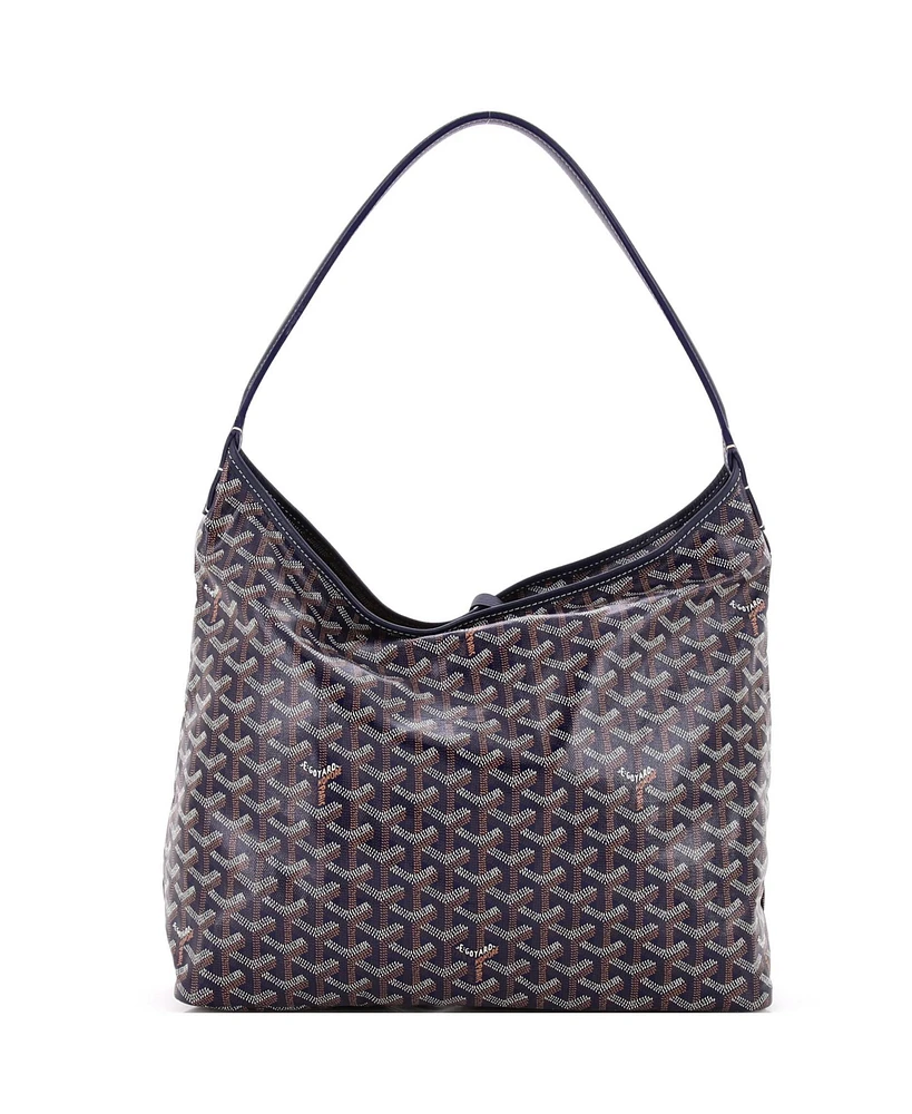 Pre-Owned Goyard Boheme Hobo Coated Canvas