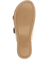 Journee Collection Women's Cosette Double Strap Flat Sandals